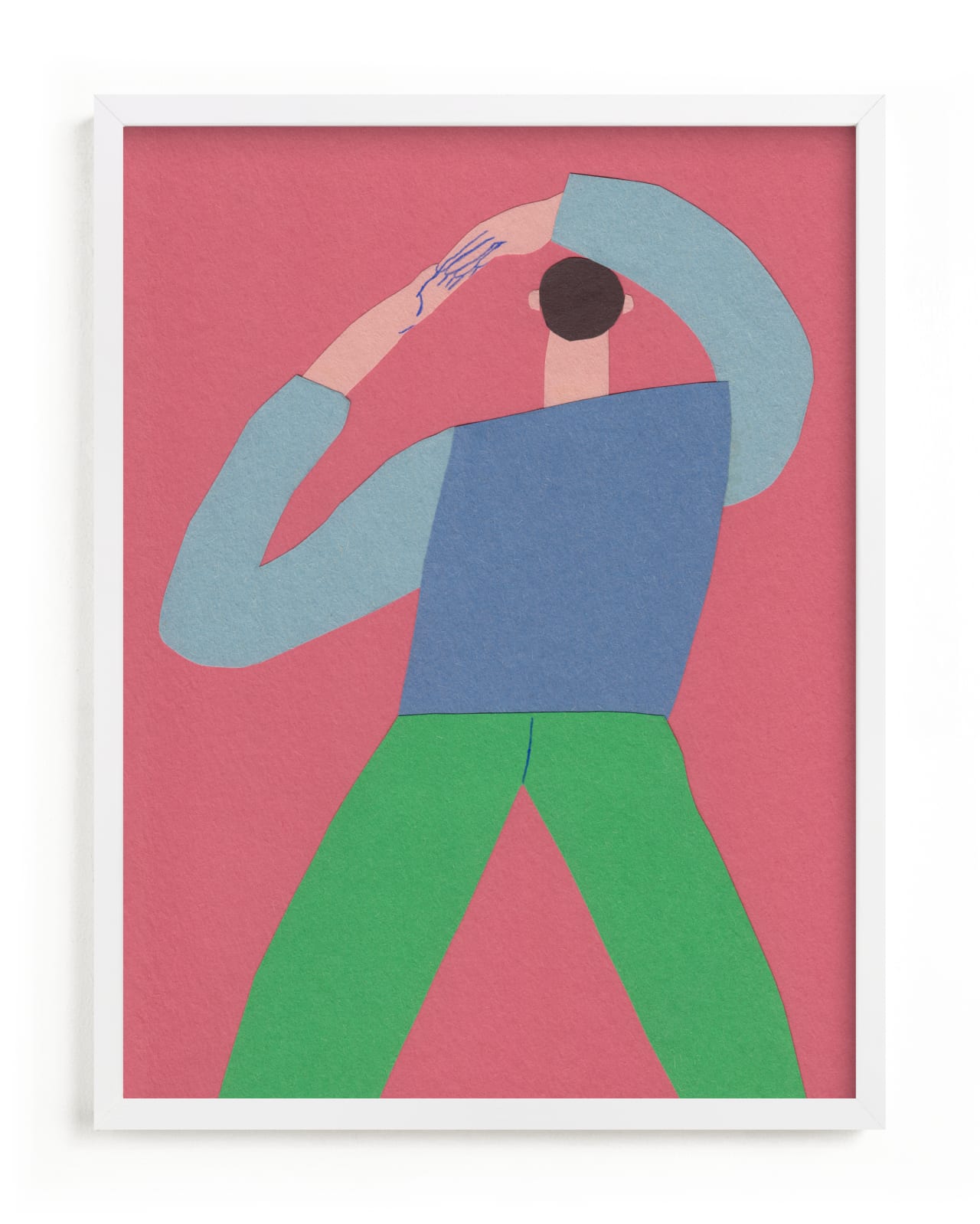 "Stretch 3" - Limited Edition Art Print by Elliot Stokes in beautiful frame options and a variety of sizes.