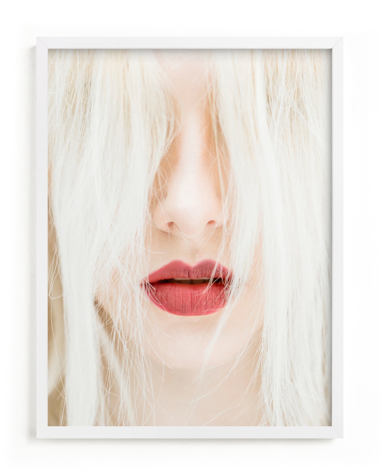 "Lipssss" - Limited Edition Art Print by Cathy Sunu in beautiful frame options and a variety of sizes.