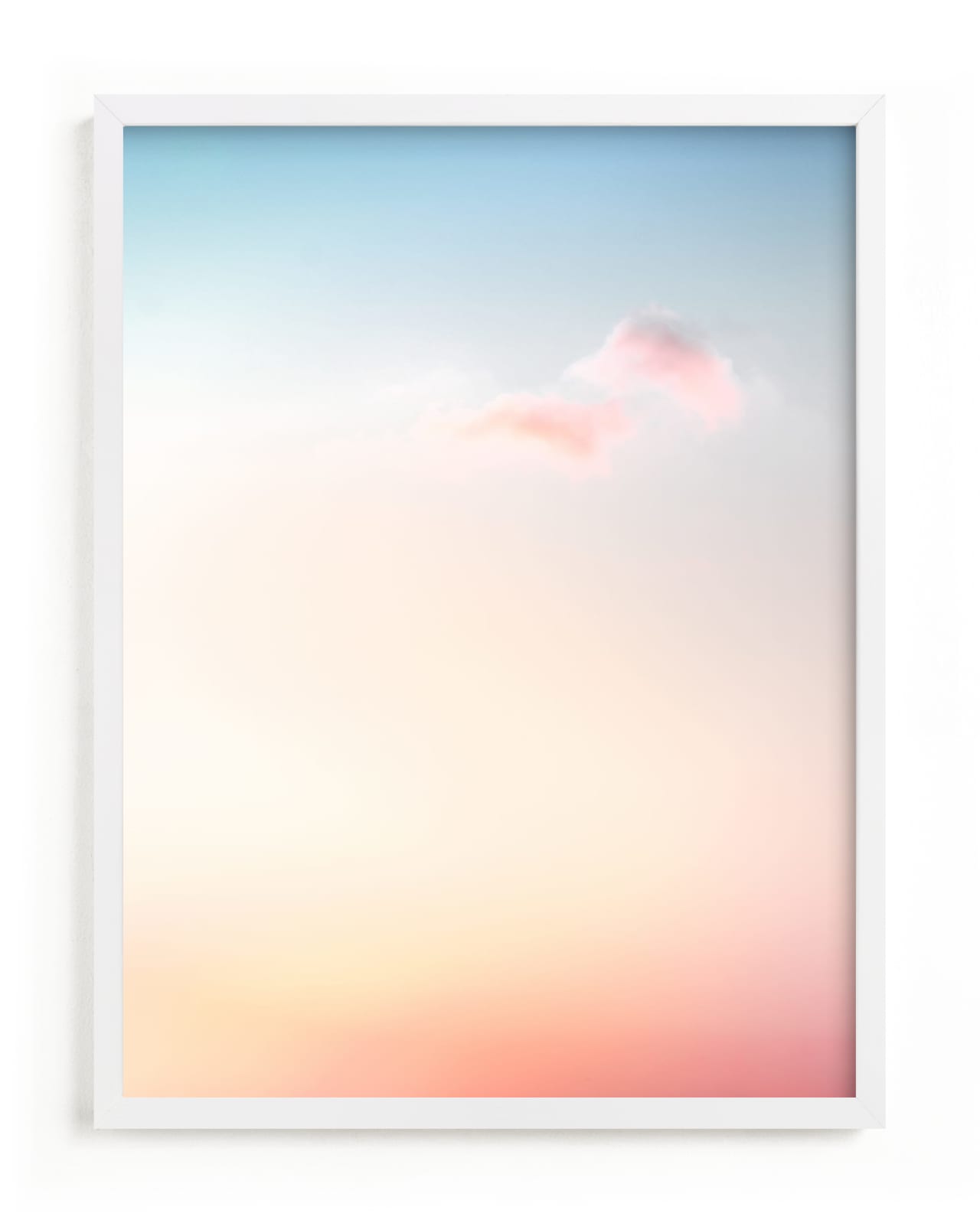 "Rainbow Sky II" - Limited Edition Art Print by Kamala Nahas in beautiful frame options and a variety of sizes.