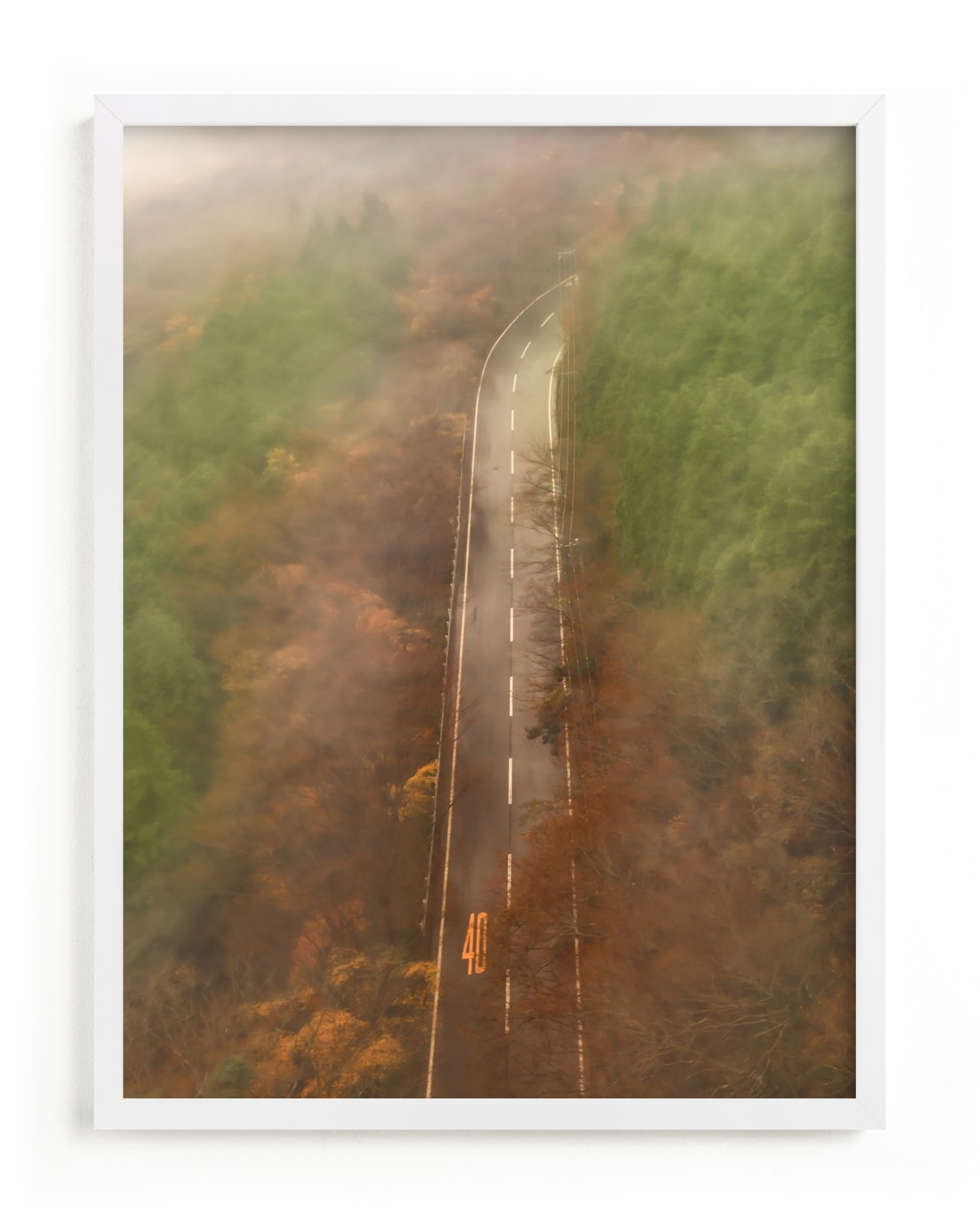 "Slow pace" - Limited Edition Art Print by Van Tsao in beautiful frame options and a variety of sizes.