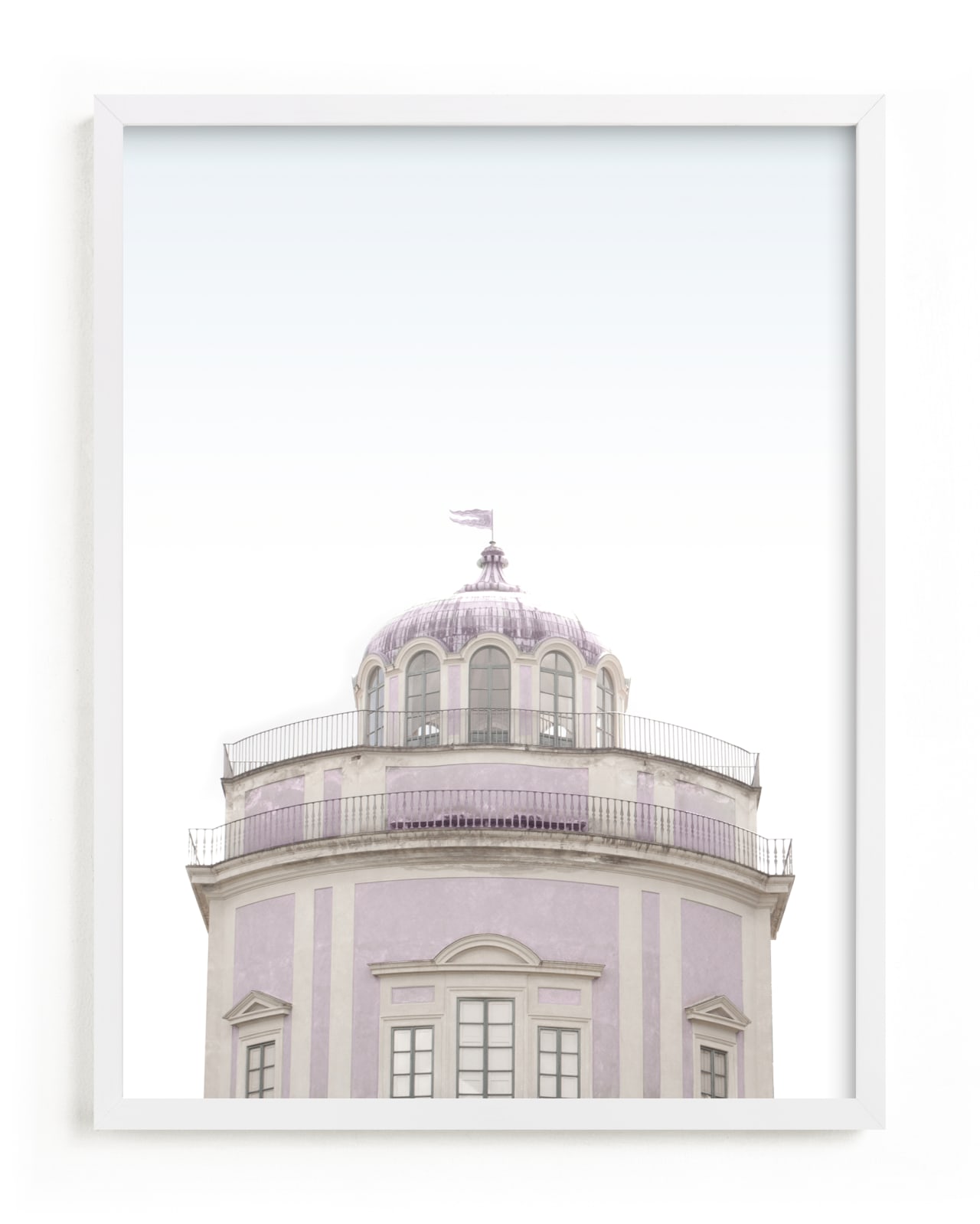 "Castle in the Sky" - Limited Edition Art Print by Laura Bercovich in beautiful frame options and a variety of sizes.