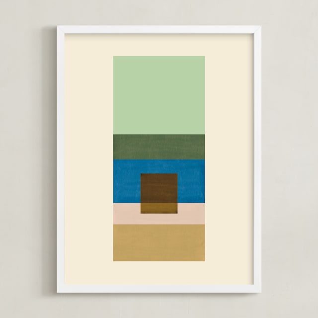 "Horizon" - Limited Edition Art Print by Baumbirdy in beautiful frame options and a variety of sizes.