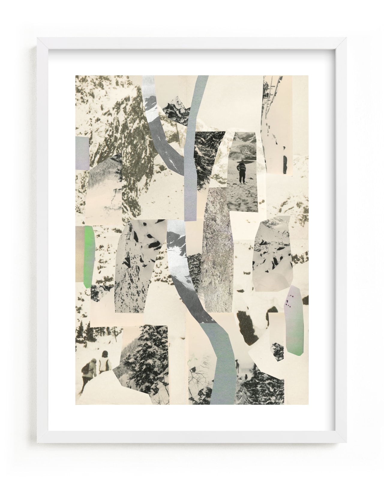 "Mountains" - Limited Edition Art Print by Sumak Studio in beautiful frame options and a variety of sizes.