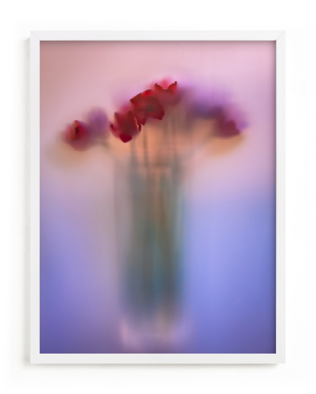 "Tulips in vase" - Limited Edition Art Print by Aralyn Griesbach in beautiful frame options and a variety of sizes.
