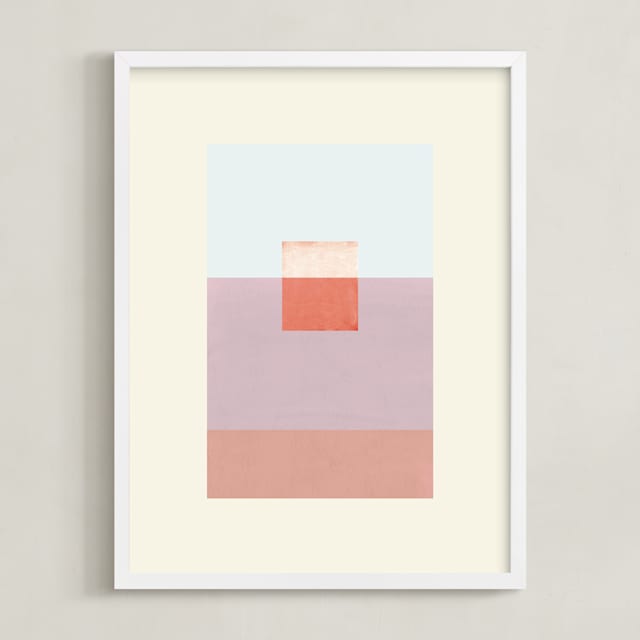 "Pastel Shade" - Limited Edition Art Print by Baumbirdy in beautiful frame options and a variety of sizes.