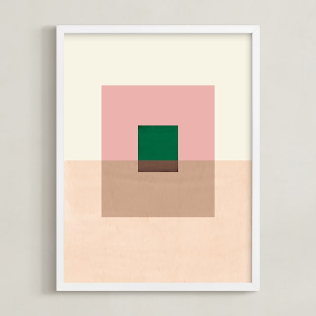 "Neutral Shades" - Limited Edition Art Print by Baumbirdy in beautiful frame options and a variety of sizes.