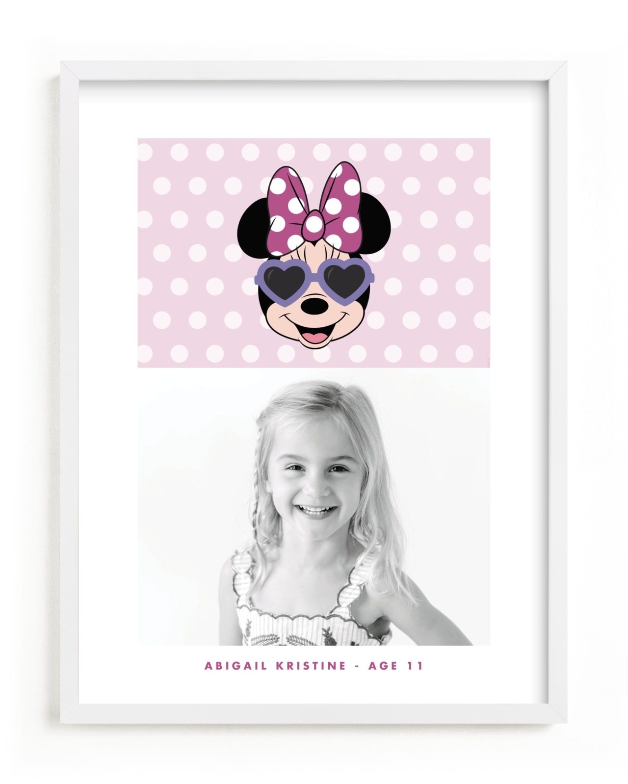 "Shine Bright Disney Minnie Mouse" - Custom Photo Art Print by Kacey Kendrick Wagner in beautiful frame options and a variety of sizes.