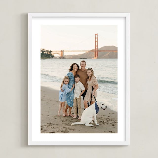 "The Big Picture: White Border Framed Photo" - Custom Photo Art by Minted in beautiful frame options and a variety of sizes.