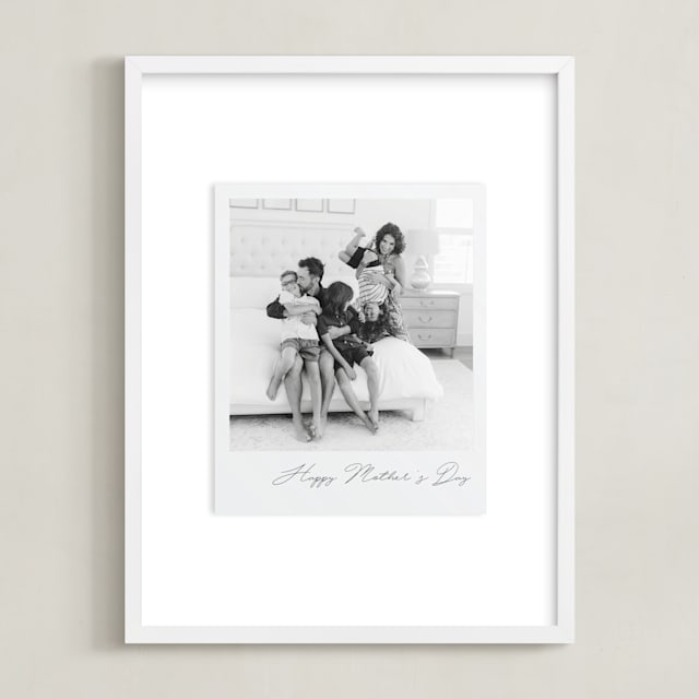 "Classic Snap: Portrait Framed Photo" - Custom Photo Art by Minted in beautiful frame options and a variety of sizes.