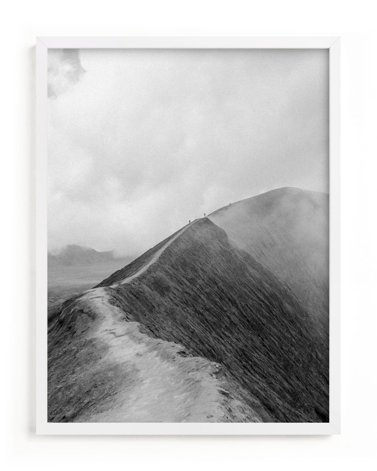"Mighty Mount Bromo" - Limited Edition Art Print by Marianne Brouwer in beautiful frame options and a variety of sizes.