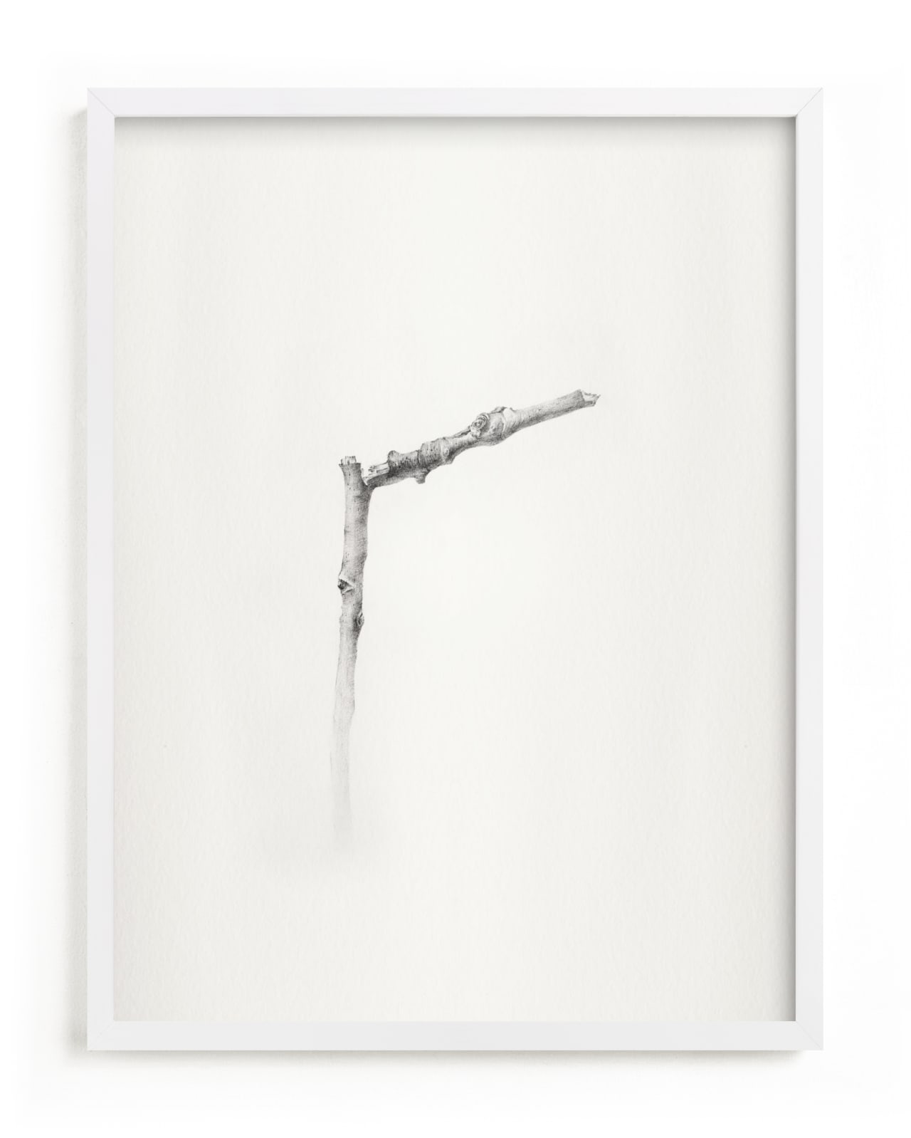 "Twig- Solitude 01" - Limited Edition Art Print by jinseikou in beautiful frame options and a variety of sizes.