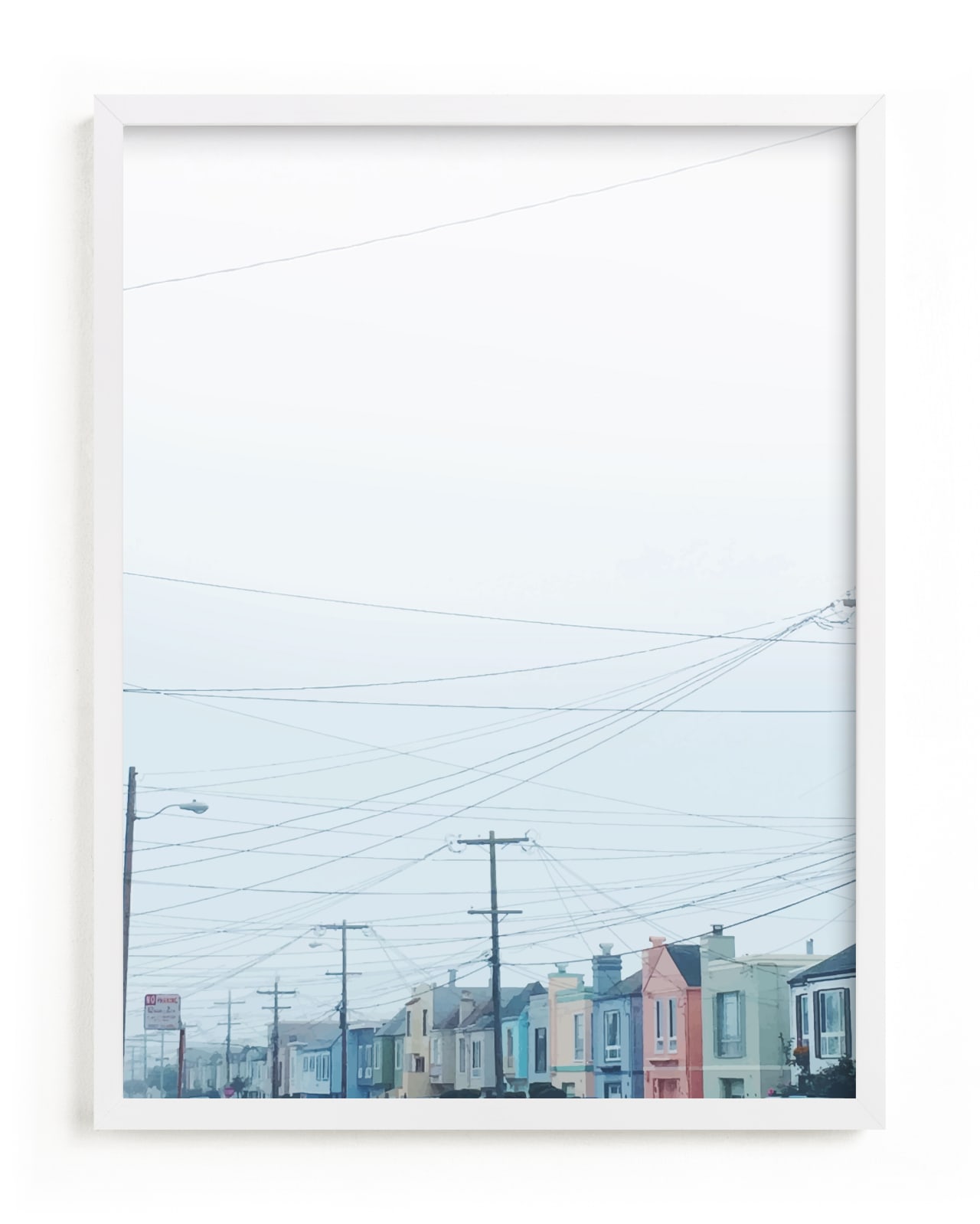 "San Francisco's Finest" - Limited Edition Art Print by Adriana Rojas in beautiful frame options and a variety of sizes.