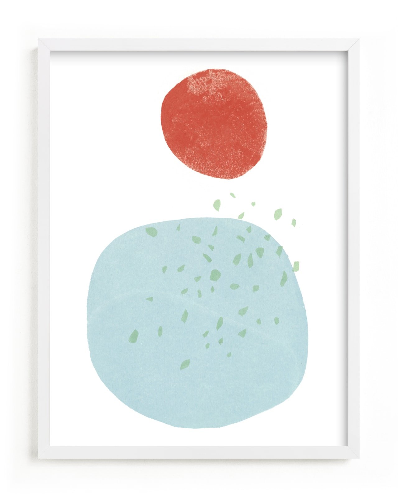 "Moonlight Rain" - Limited Edition Art Print by Hi Uan Kang Haaga in beautiful frame options and a variety of sizes.