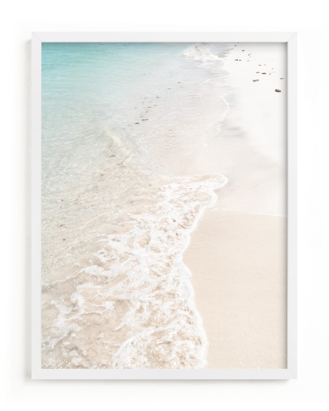 "Turquoise Tide" - Limited Edition Art Print by Kamala Nahas in beautiful frame options and a variety of sizes.