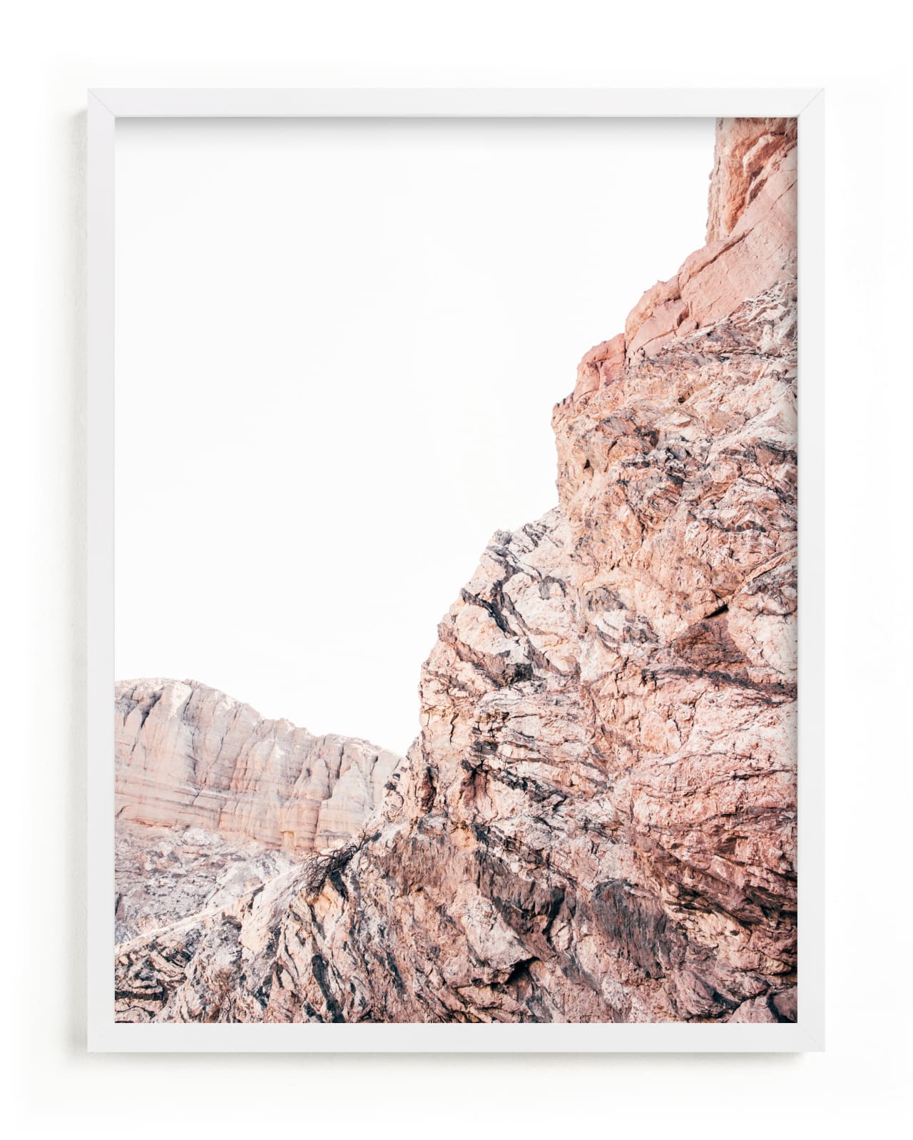 "Painted Canyon 1" - Limited Edition Art Print by Kamala Nahas in beautiful frame options and a variety of sizes.