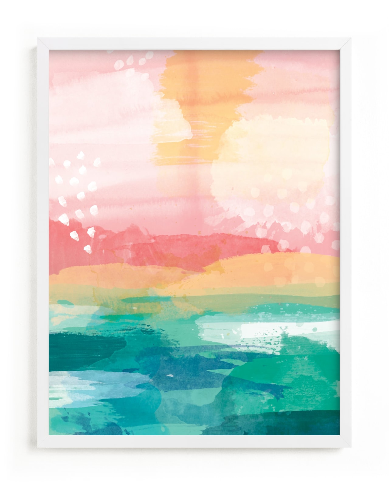 "New Day" - Limited Edition Art Print by Jess Phoenix in beautiful frame options and a variety of sizes.