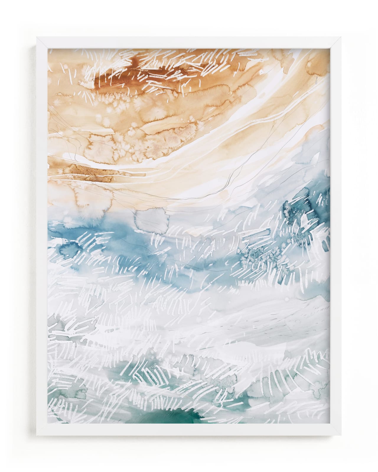 "Sediment No 1" - Limited Edition Art Print by Kelly Ventura in beautiful frame options and a variety of sizes.