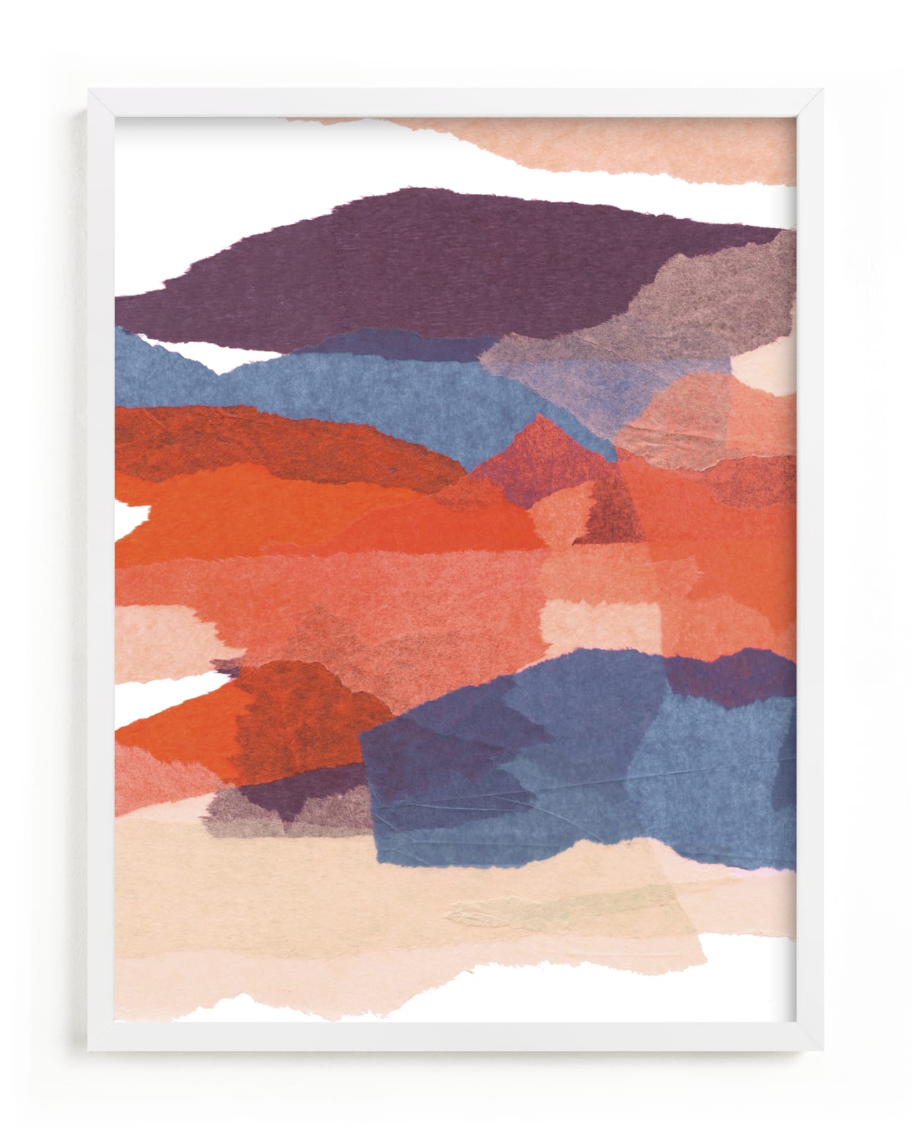 "mountain sunset two" - Limited Edition Art Print by Carrie Moradi in beautiful frame options and a variety of sizes.
