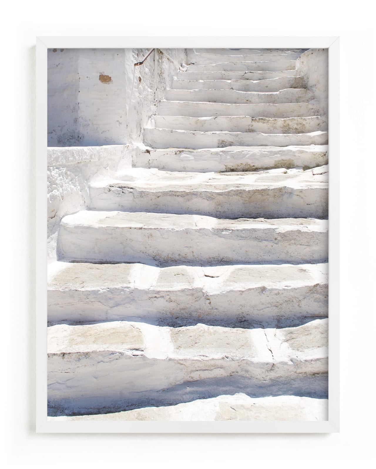 "White stairs" - Limited Edition Art Print by Marimba Morris in beautiful frame options and a variety of sizes.