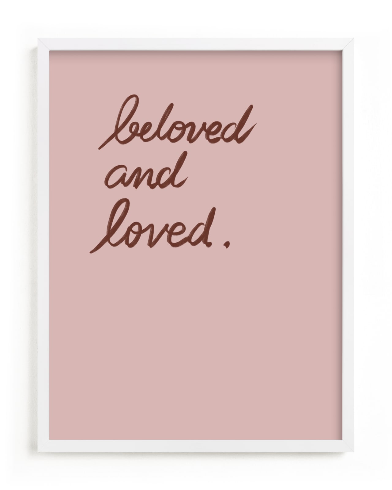 "Beloved" - Limited Edition Art Print by Maja Cunningham in beautiful frame options and a variety of sizes.
