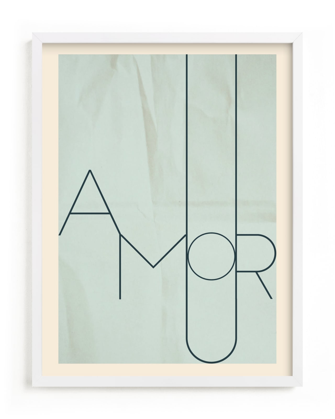 "Amour" - Limited Edition Art Print by Morgan Kendall in beautiful frame options and a variety of sizes.