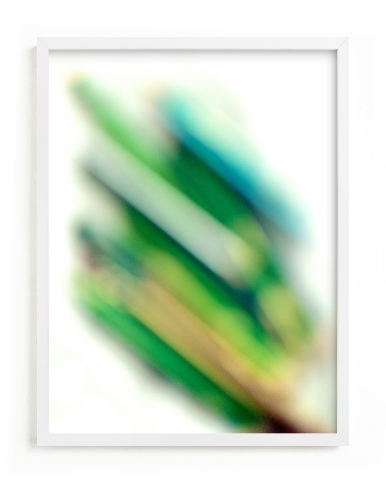 "virescent stack" - Limited Edition Art Print by Naomi Ernest in beautiful frame options and a variety of sizes.