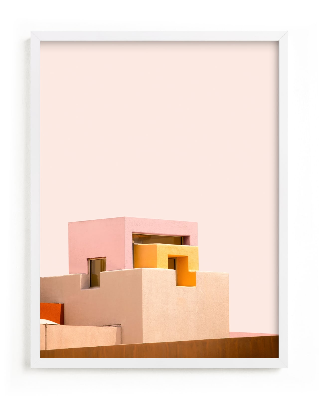 "Urban Desert Series 3" - Limited Edition Art Print by Lisa Sundin in beautiful frame options and a variety of sizes.