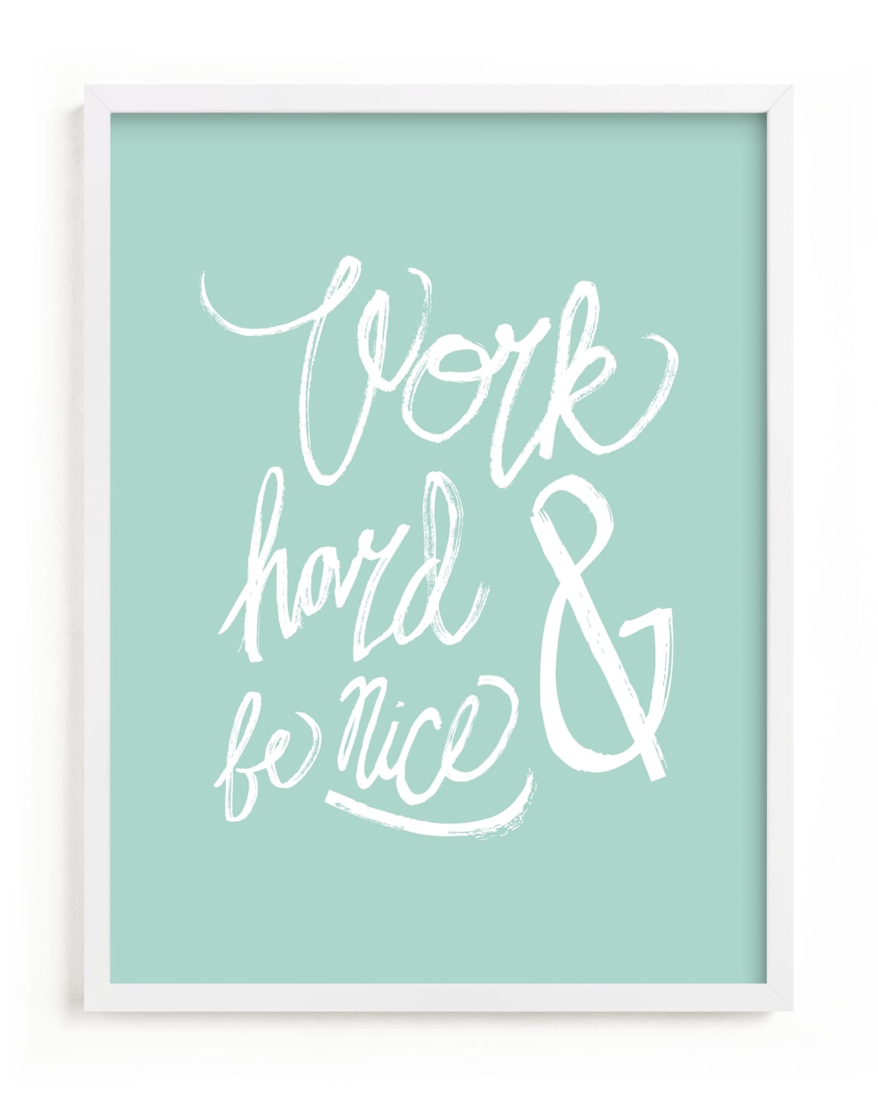 "Nice Work" - Limited Edition Art Print by Heather Francisco in beautiful frame options and a variety of sizes.