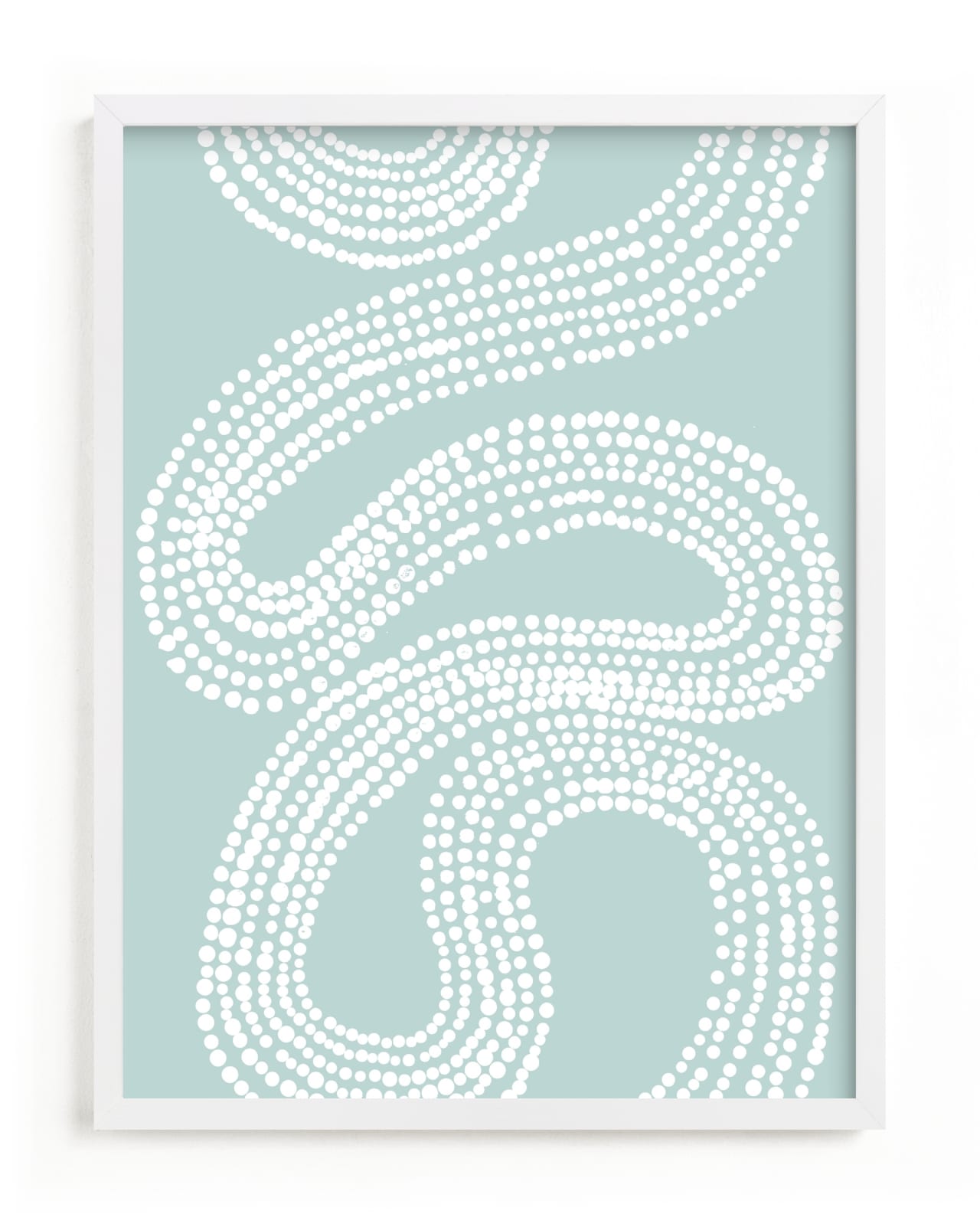 "River of Dots" - Limited Edition Art Print by Jorey Hurley in beautiful frame options and a variety of sizes.