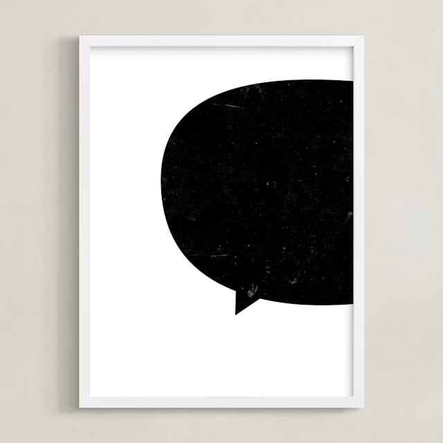 something to say