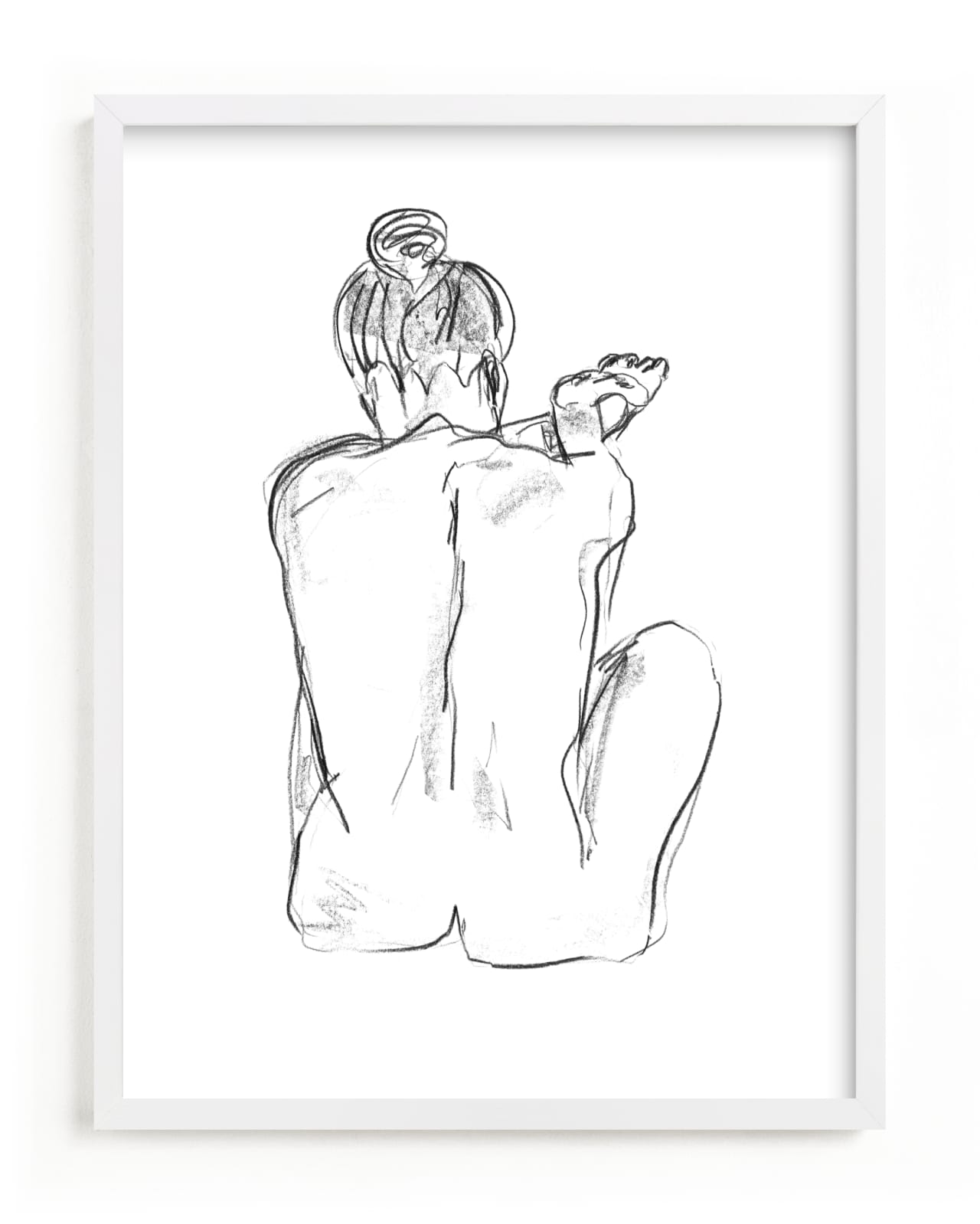 "Stretching" - Limited Edition Art Print by Miranda Mol in beautiful frame options and a variety of sizes.