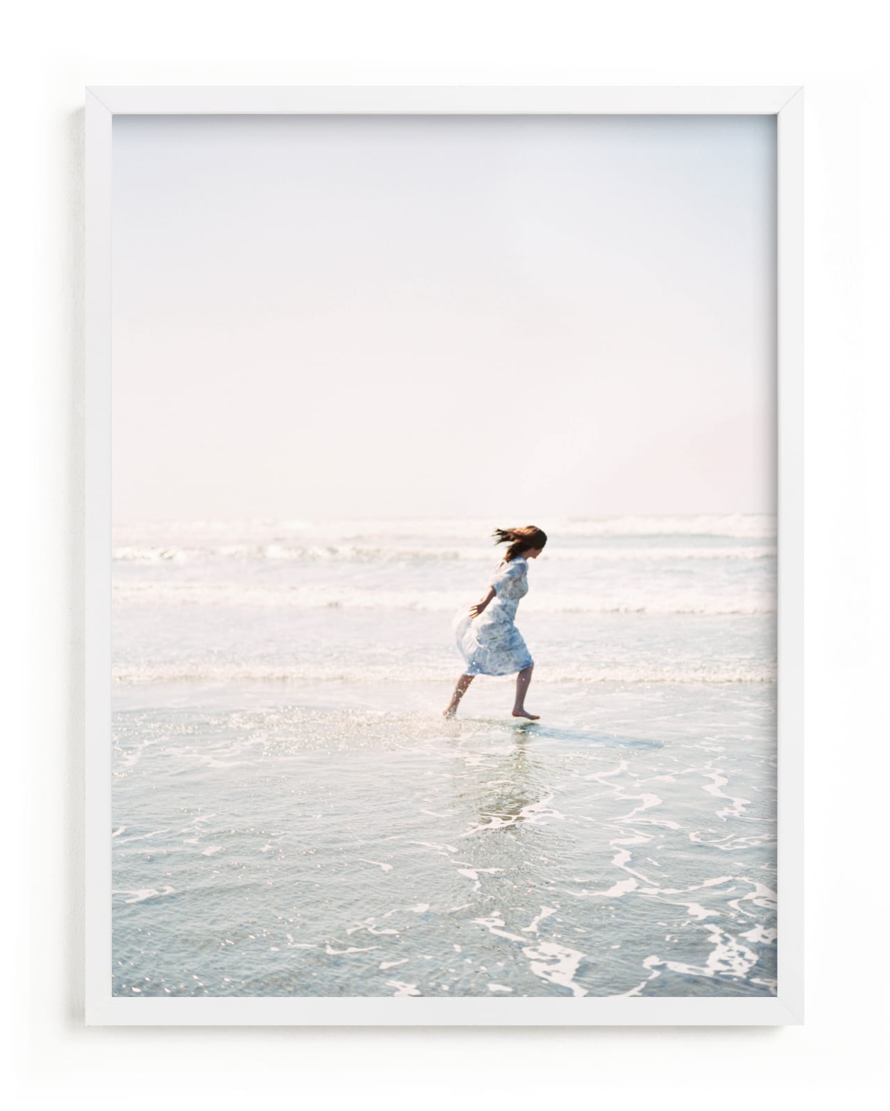 "Dreams + Waves" - Limited Edition Art Print by Jenni Kupelian in beautiful frame options and a variety of sizes.