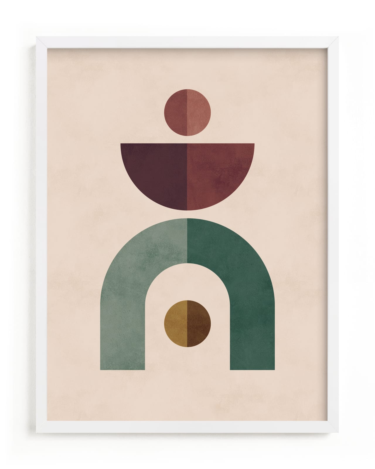 "Geometric 1" - Limited Edition Art Print by Kelly Schmidt in beautiful frame options and a variety of sizes.