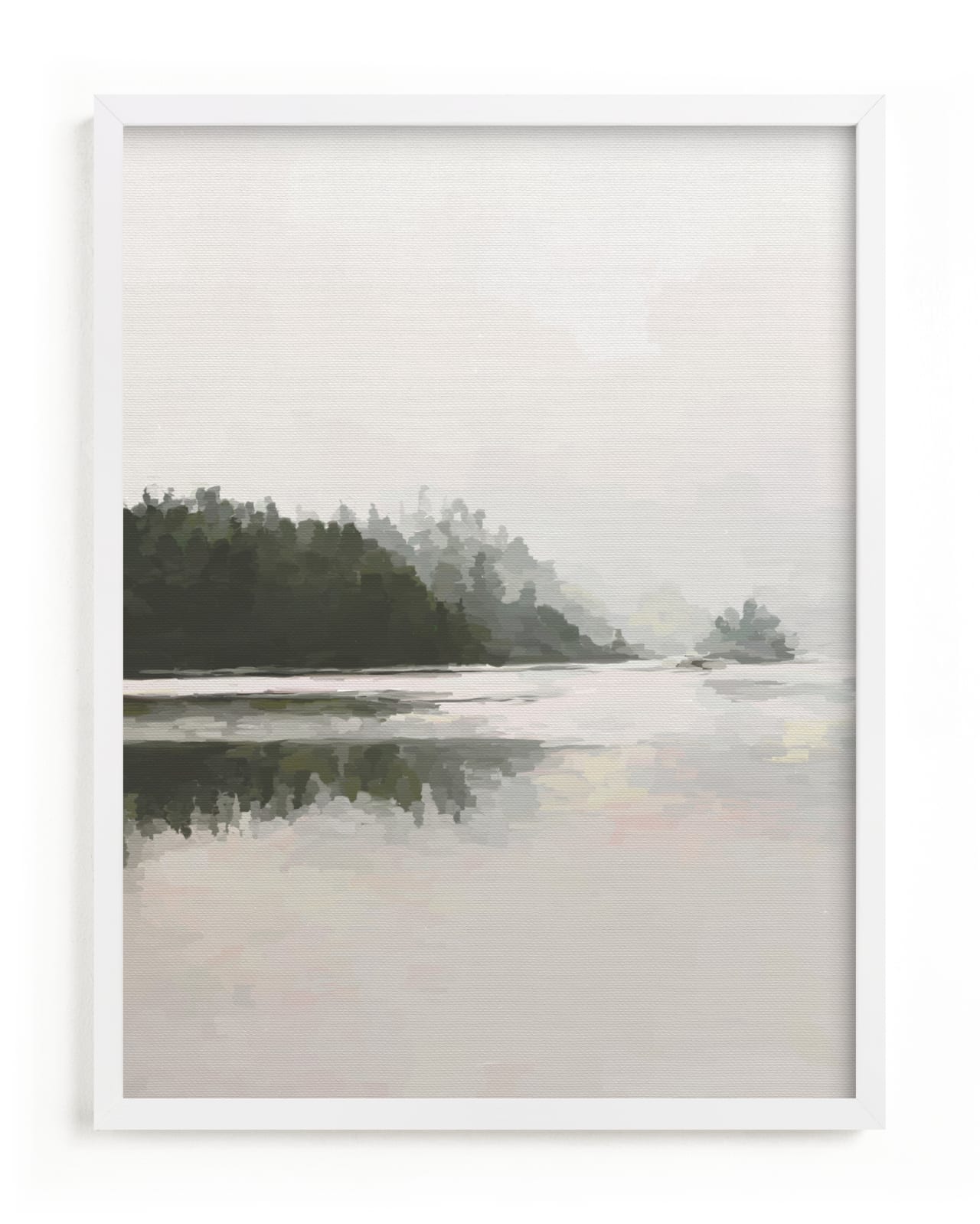 "LakeView II" - Limited Edition Art Print by Amy Hall in beautiful frame options and a variety of sizes.