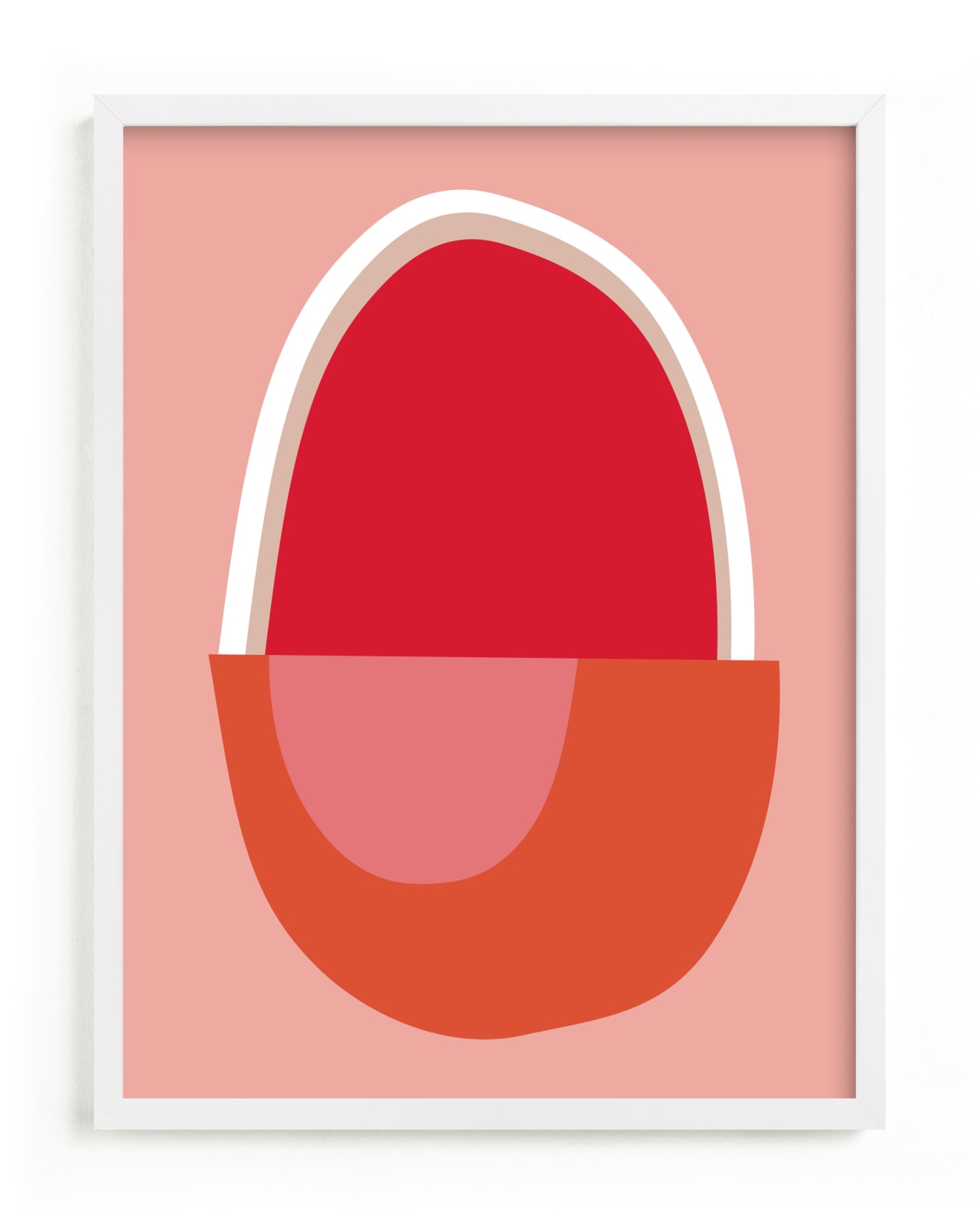 "Big Egg" - Limited Edition Art Print by sue prue in beautiful frame options and a variety of sizes.