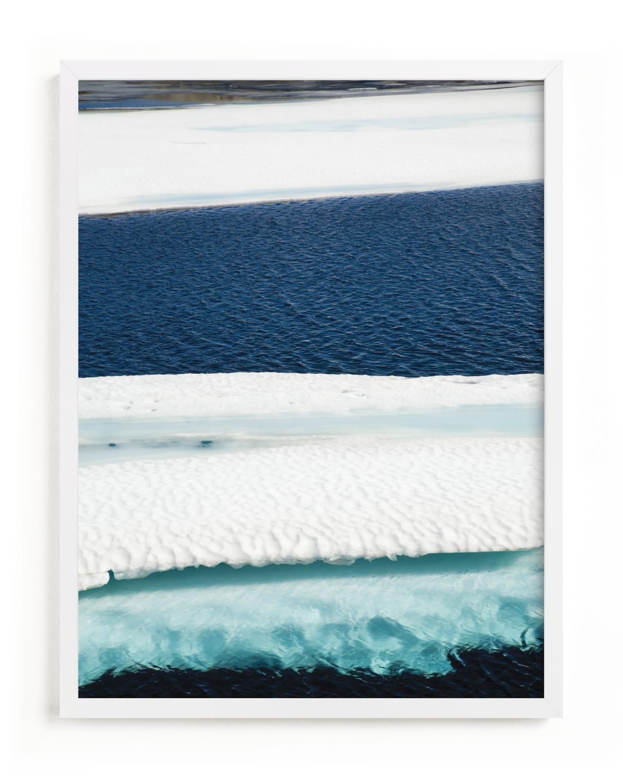 "Brush in turquoise" - Limited Edition Art Print by Van Tsao in beautiful frame options and a variety of sizes.