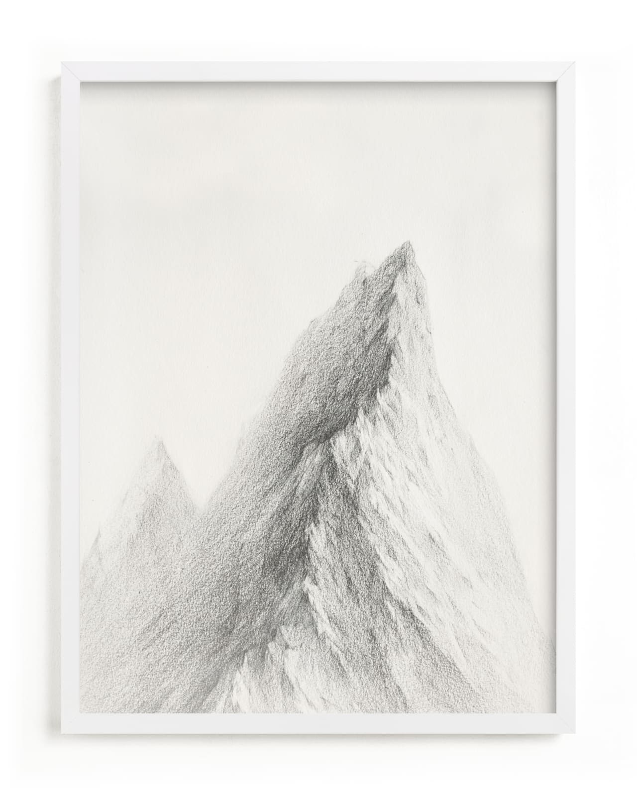 "Mt. Winterfell" - Limited Edition Art Print by jinseikou in beautiful frame options and a variety of sizes.