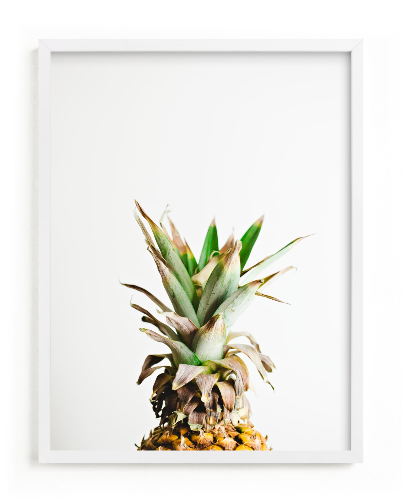 "Pining for Pineapple" - Limited Edition Art Print by Joni Tyrrell in beautiful frame options and a variety of sizes.
