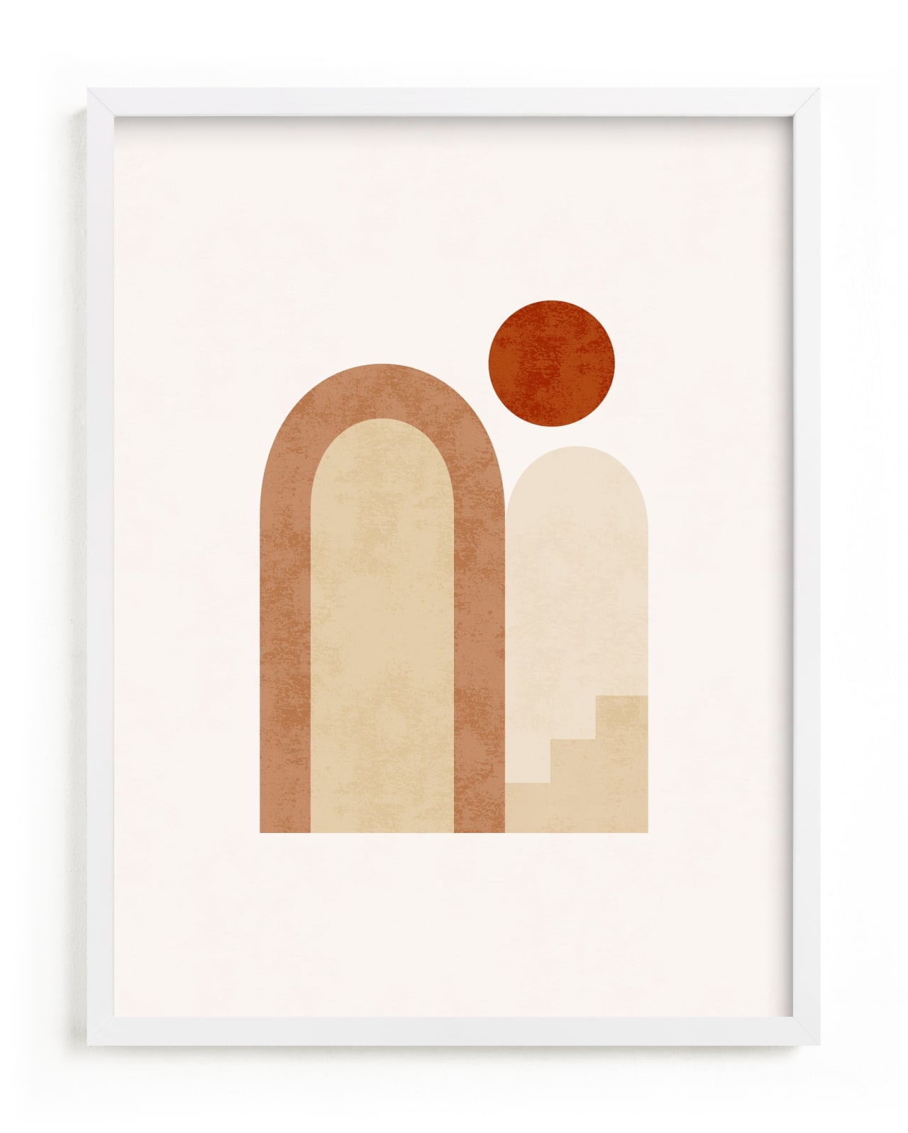 "Rustic Geometry 2" - Limited Edition Art Print by Iveta Angelova in beautiful frame options and a variety of sizes.