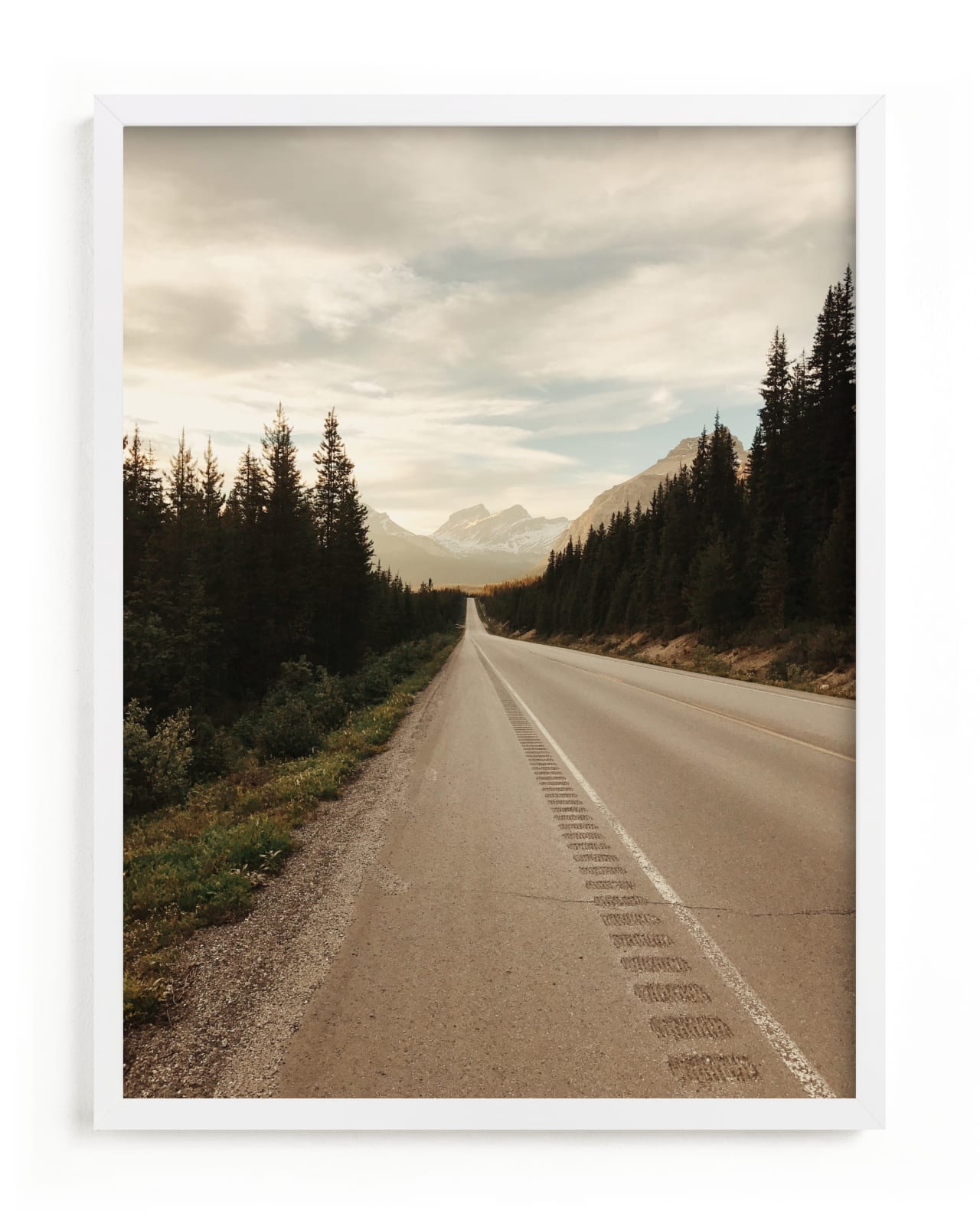 "Road Less Traveled" - Open Edition Fine Art Print by Alannah Kittle in beautiful frame options and a variety of sizes.