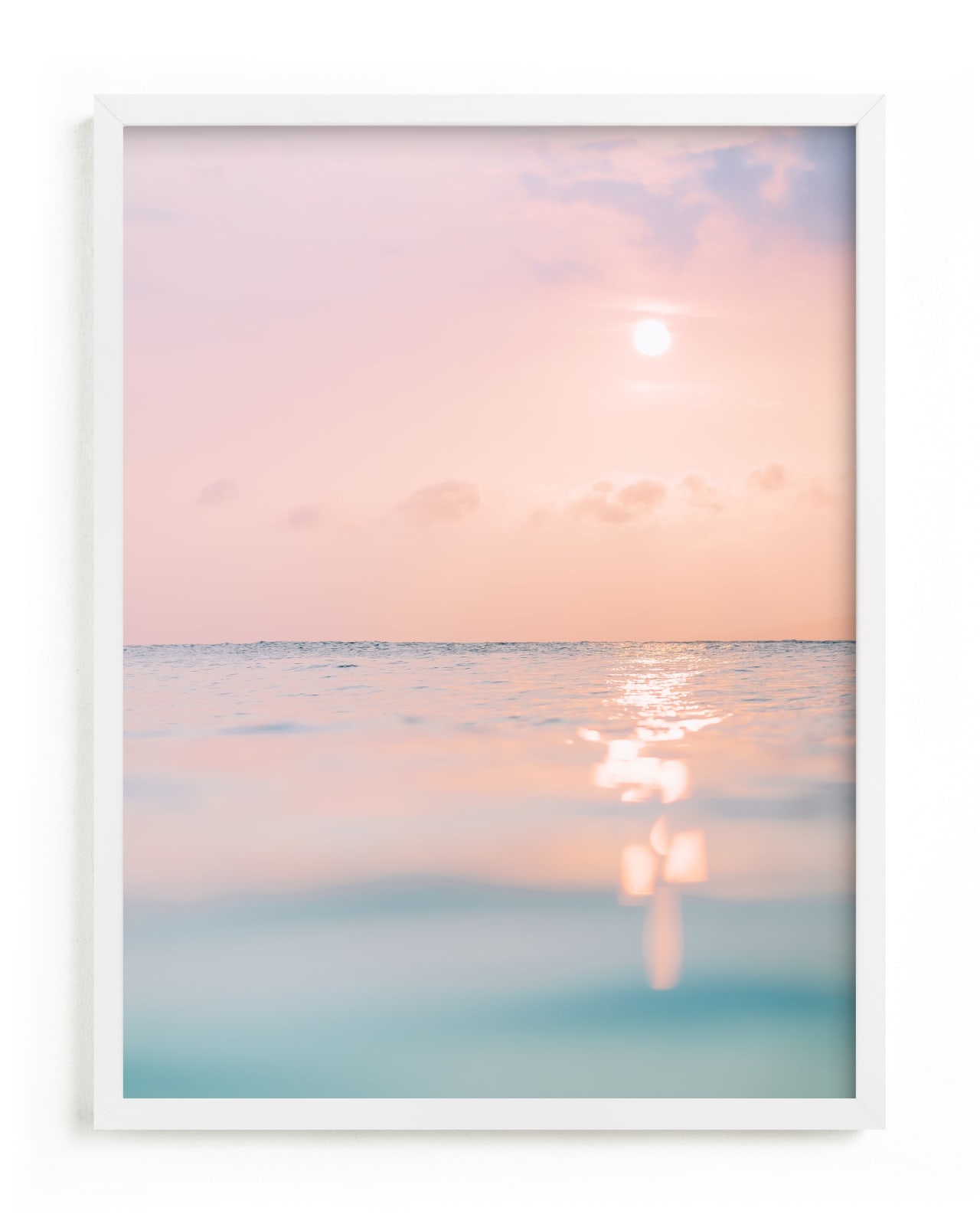 "sorbet sea" - Open Edition Fine Art Print by Kamala Nahas in beautiful frame options and a variety of sizes.