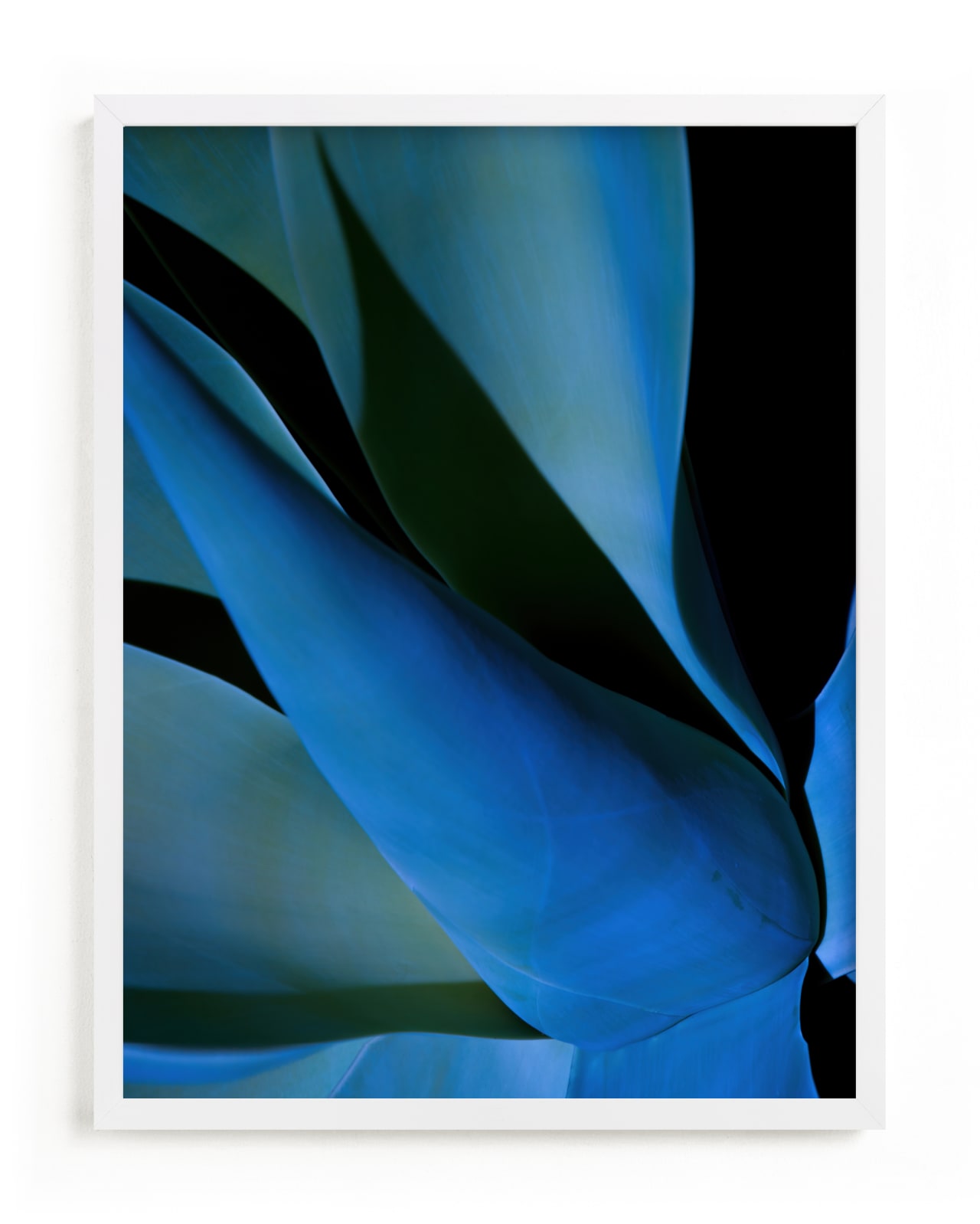 "Electric Blues 1" - Grownup Open Edition Non-custom Art Print by Lisa Sundin in beautiful frame options and a variety of sizes.