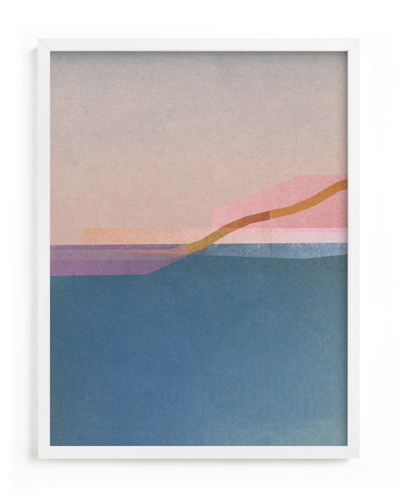 "Horizons IV" - Grownup Open Edition Non-custom Art Print by Sumak Studio in beautiful frame options and a variety of sizes.