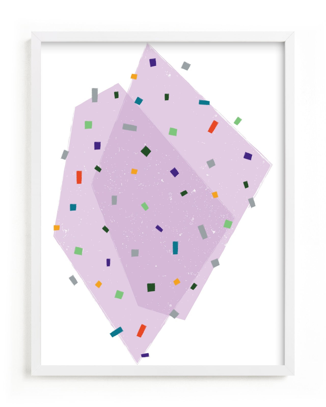"Mod Terrazzo" - Limited Edition Art Print by Kanika Mathur in beautiful frame options and a variety of sizes.