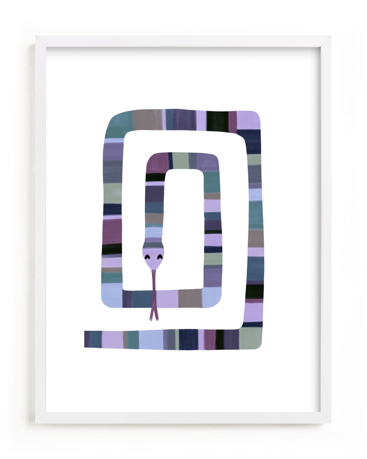 "Sssnake" - Limited Edition Art Print by Leanne Friedberg in beautiful frame options and a variety of sizes.
