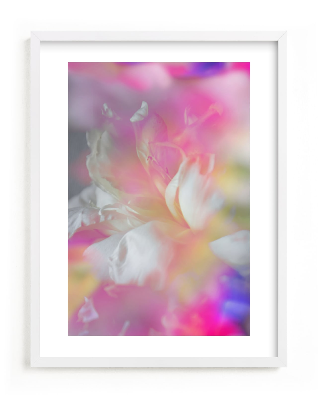 "Iridescent Flora" - Limited Edition Art Print by Stellax Creative in beautiful frame options and a variety of sizes.