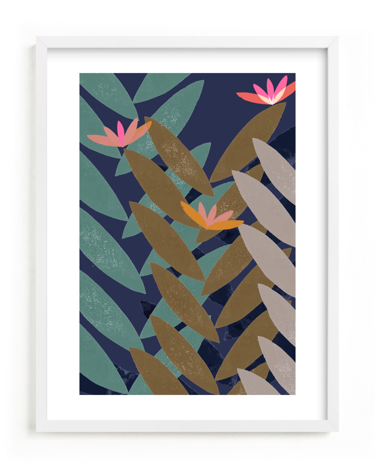 "Bromelias" - Limited Edition Art Print by Bethania Lima in beautiful frame options and a variety of sizes.