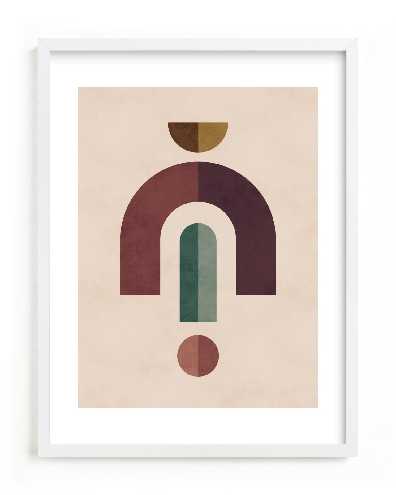 "Geometric 2" - Limited Edition Art Print by Kelly Schmidt in beautiful frame options and a variety of sizes.