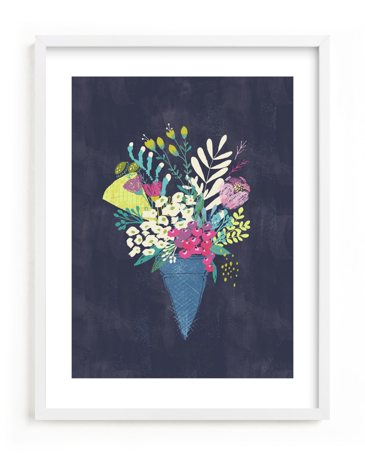 "Candy blossom" - Limited Edition Art Print by Lisa Glanz in beautiful frame options and a variety of sizes.