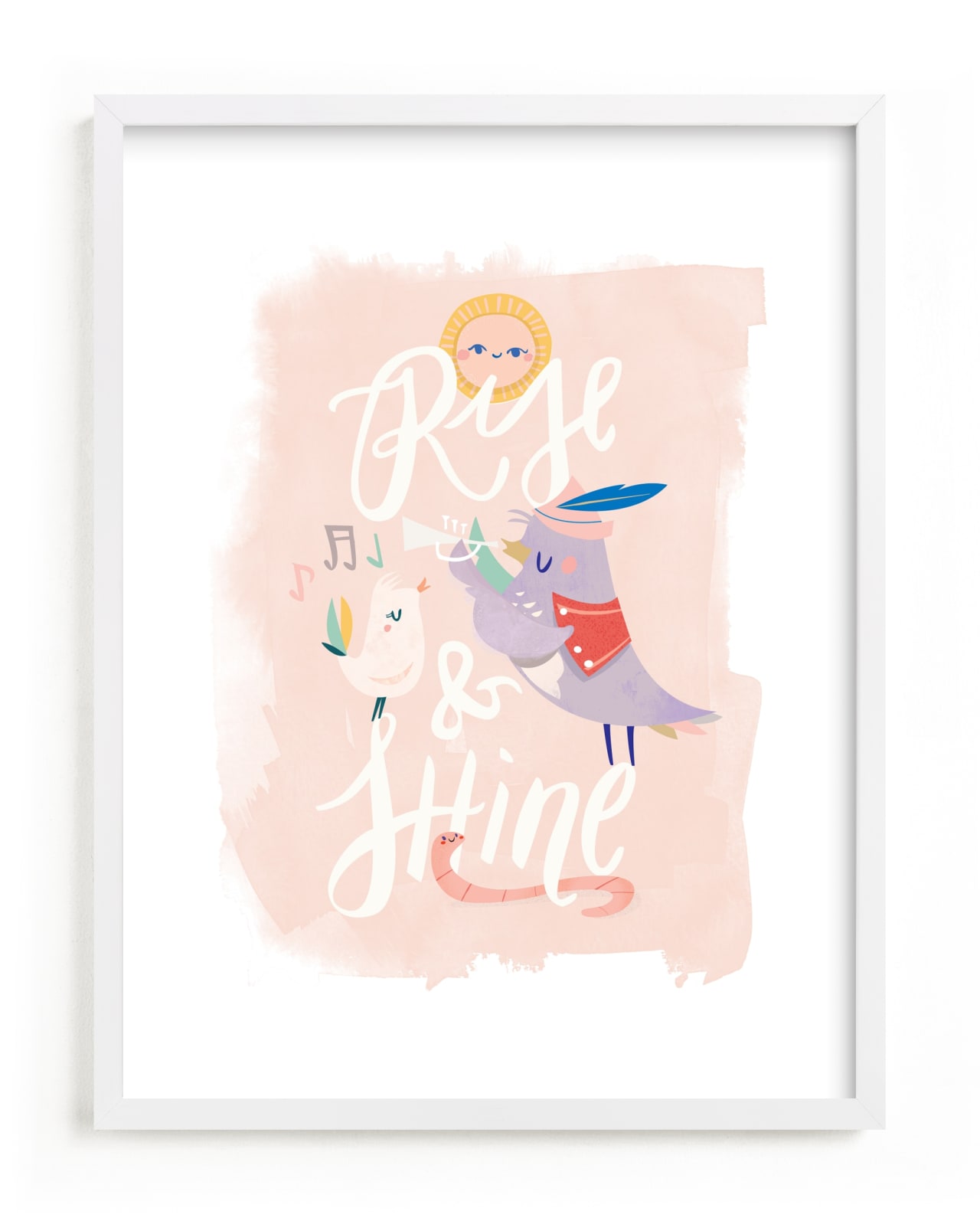 "Rise and Shine" - Limited Edition Art Print by Lori Wemple in beautiful frame options and a variety of sizes.